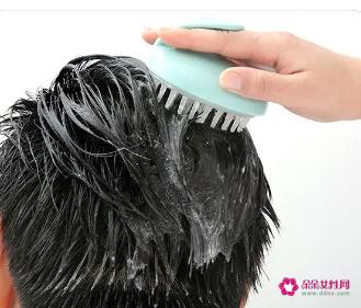 美发洗头教学手法