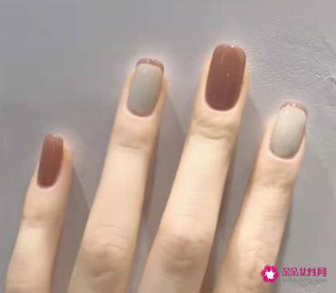 最火美甲显白图片