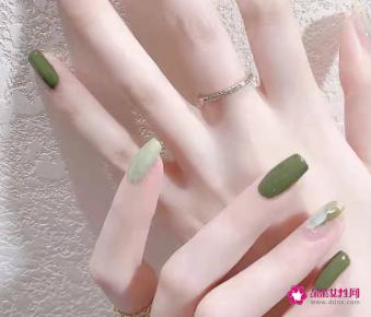 最火美甲显白图片