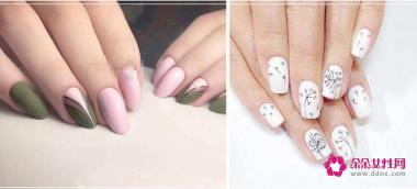 美甲图片大全2022新款式显白夏天