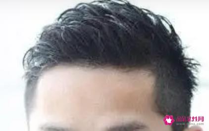 适合大圆脸男士发型