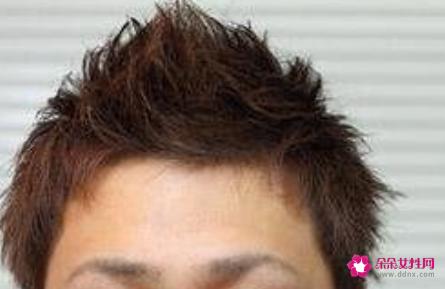 适合大圆脸男士发型