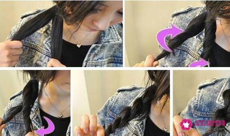花式编发简单又好看