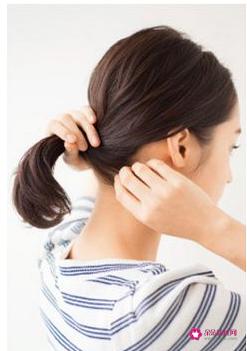 十种齐肩短发扎发