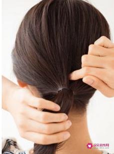 十种齐肩短发扎发