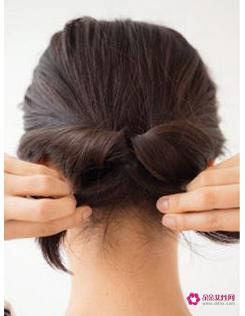 十种齐肩短发扎发