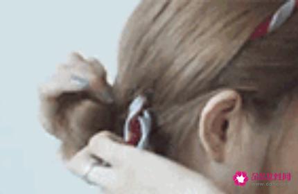 十种齐肩短发扎发