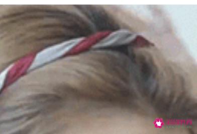 十种齐肩短发扎发