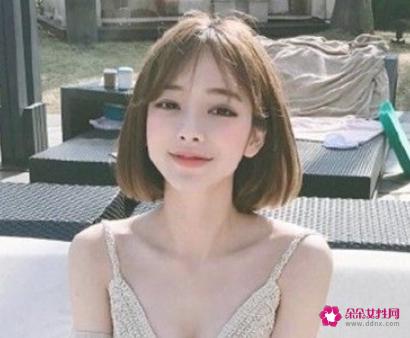 瓜子脸妹子适合的发型