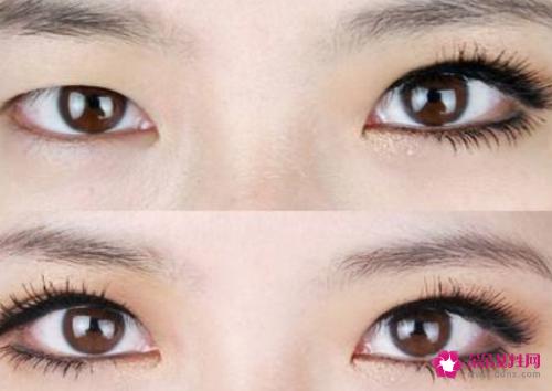 粘假睫毛的技巧