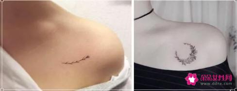 女孩纹身纹好看的图案