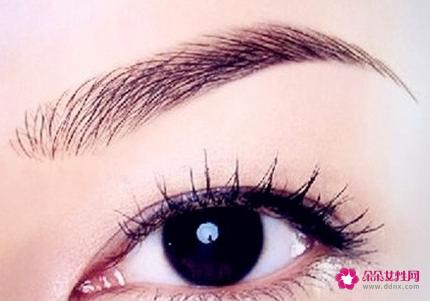 各种眉毛的画法图解