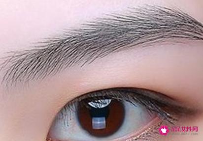 各种眉毛的画法图解