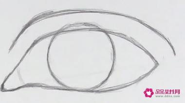 眉毛怎么画素描
