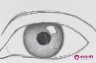 眉毛怎么画素描