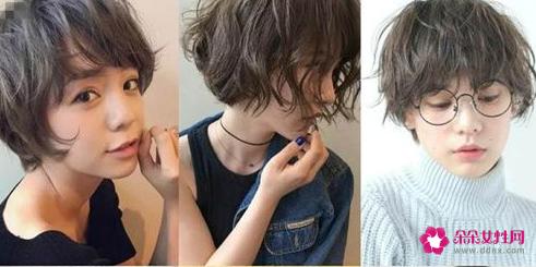 头发少的女生适合什么发型