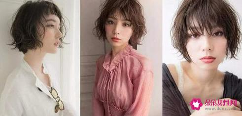 头发少的女生适合什么发型