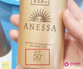 防晒霜spf50什么意思