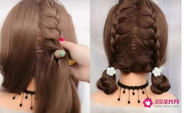 编发短发发型简单又好看