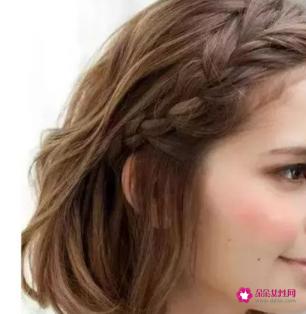 编发短发发型简单又好看
