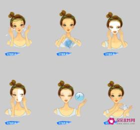 基本护肤四步骤