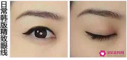 各种眼型的眼线画法