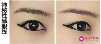 各种眼型的眼线画法