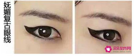 各种眼型的眼线画法