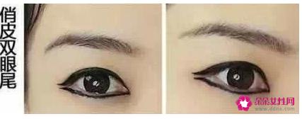各种眼型的眼线画法