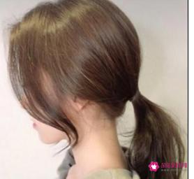 懒人扎出简单漂亮头发