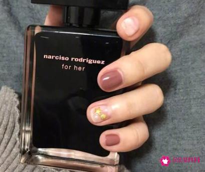 适合手短胖的美甲图片