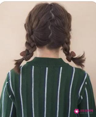 编发发型简单又好看中学女生