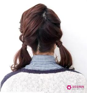 编发发型简单又好看中学女生