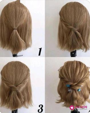 编发发型简单又好看中学女生