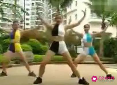 简单减肥舞步视频教程