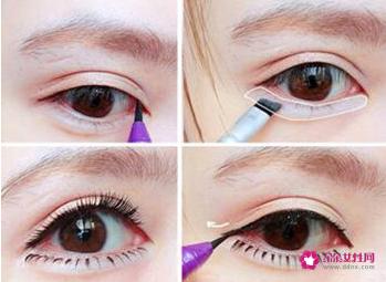 网红少女无辜眼妆画法