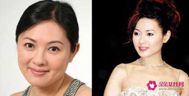 10大女星瘦脸前后妆容大PK
