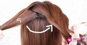 懒人扎出简单漂亮头发步骤