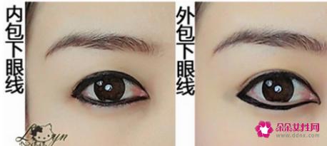 新手眼线的画法