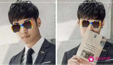 男士减龄短发发型图片