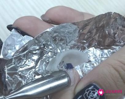 光疗延长卸甲步骤图片