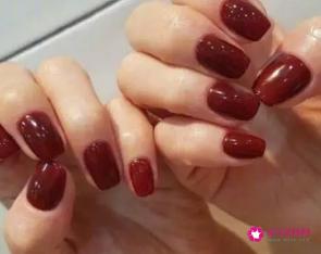 美甲甲型五种分类图