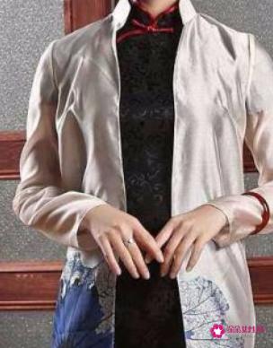 男士唐装搭配图片