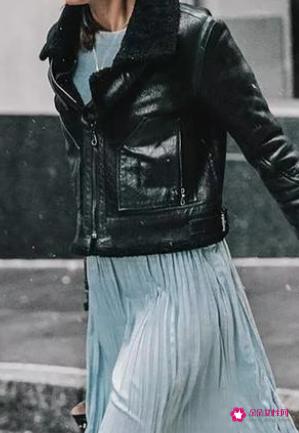 长裙怎么搭配外衣