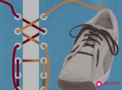 鞋带的15种系法图解