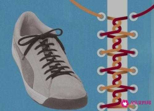 鞋带的15种系法图解
