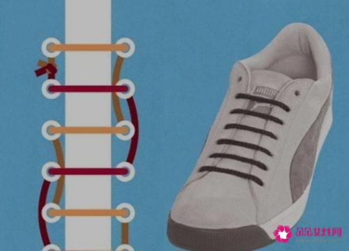 鞋带的15种系法图解
