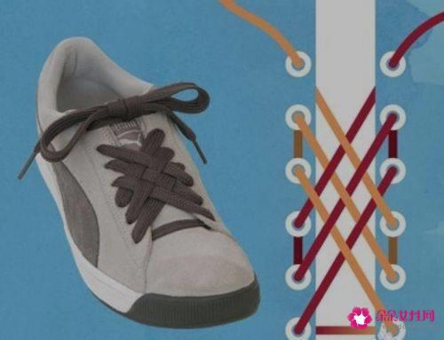 鞋带的15种系法图解