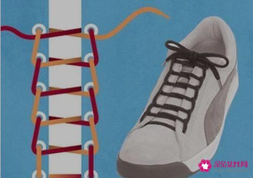 鞋带的15种系法图解
