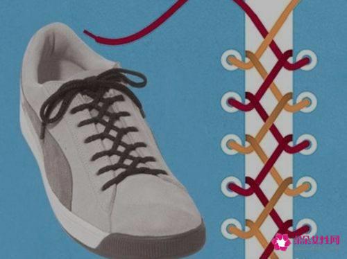 鞋带的15种系法图解